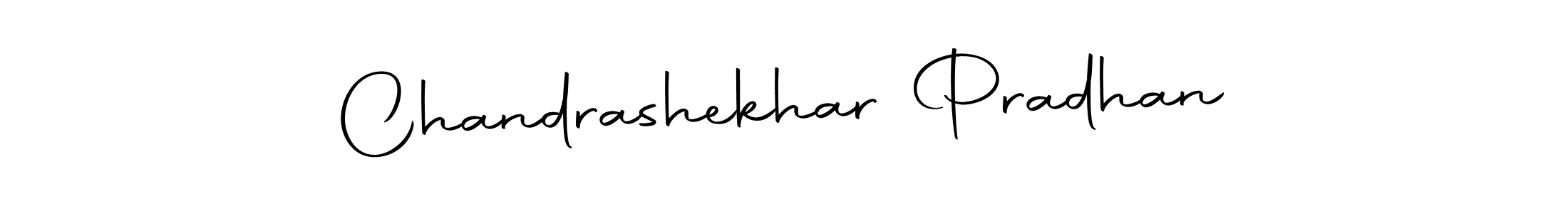 Make a short Chandrashekhar Pradhan signature style. Manage your documents anywhere anytime using Autography-DOLnW. Create and add eSignatures, submit forms, share and send files easily. Chandrashekhar Pradhan signature style 10 images and pictures png
