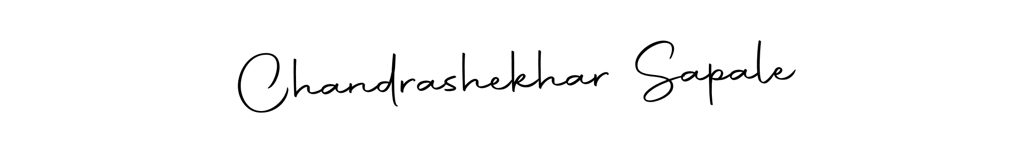 Make a beautiful signature design for name Chandrashekhar Sapale. With this signature (Autography-DOLnW) style, you can create a handwritten signature for free. Chandrashekhar Sapale signature style 10 images and pictures png