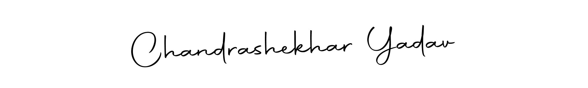 if you are searching for the best signature style for your name Chandrashekhar Yadav. so please give up your signature search. here we have designed multiple signature styles  using Autography-DOLnW. Chandrashekhar Yadav signature style 10 images and pictures png