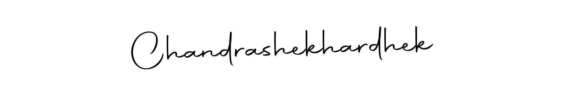 How to make Chandrashekhardhek signature? Autography-DOLnW is a professional autograph style. Create handwritten signature for Chandrashekhardhek name. Chandrashekhardhek signature style 10 images and pictures png