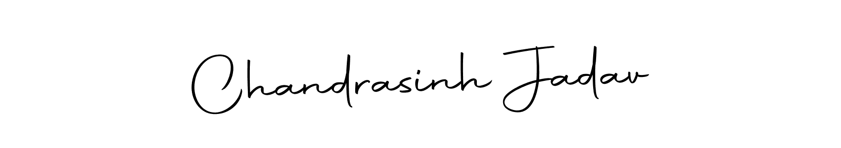 How to make Chandrasinh Jadav signature? Autography-DOLnW is a professional autograph style. Create handwritten signature for Chandrasinh Jadav name. Chandrasinh Jadav signature style 10 images and pictures png