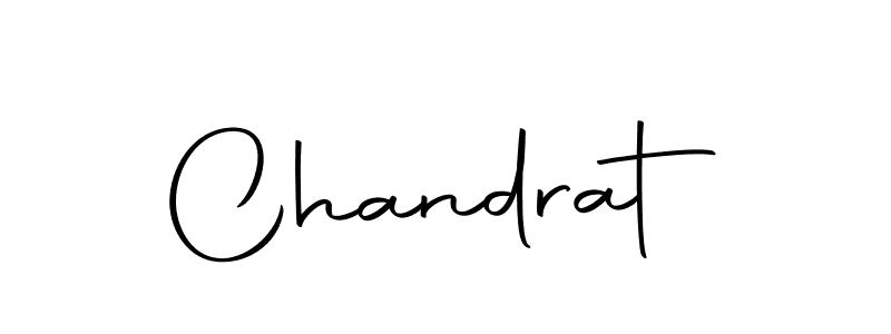 Use a signature maker to create a handwritten signature online. With this signature software, you can design (Autography-DOLnW) your own signature for name Chandrat. Chandrat signature style 10 images and pictures png