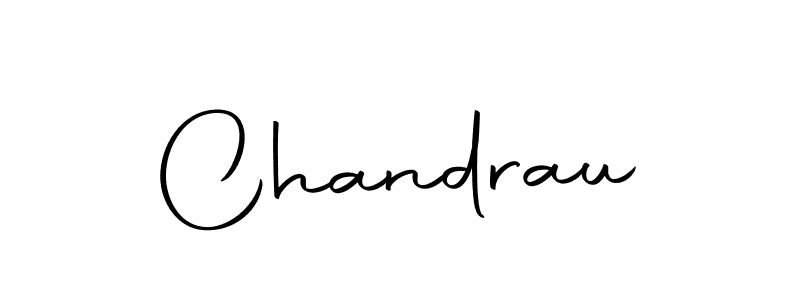 How to make Chandrau name signature. Use Autography-DOLnW style for creating short signs online. This is the latest handwritten sign. Chandrau signature style 10 images and pictures png