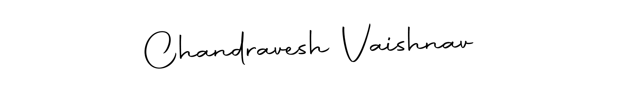 You should practise on your own different ways (Autography-DOLnW) to write your name (Chandravesh Vaishnav) in signature. don't let someone else do it for you. Chandravesh Vaishnav signature style 10 images and pictures png