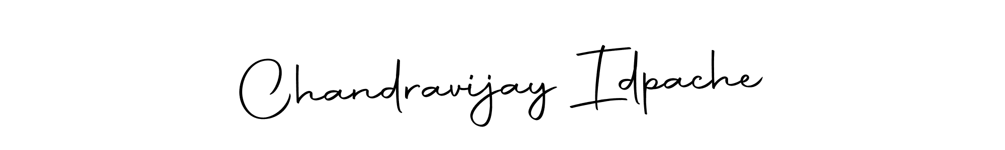 You can use this online signature creator to create a handwritten signature for the name Chandravijay Idpache. This is the best online autograph maker. Chandravijay Idpache signature style 10 images and pictures png