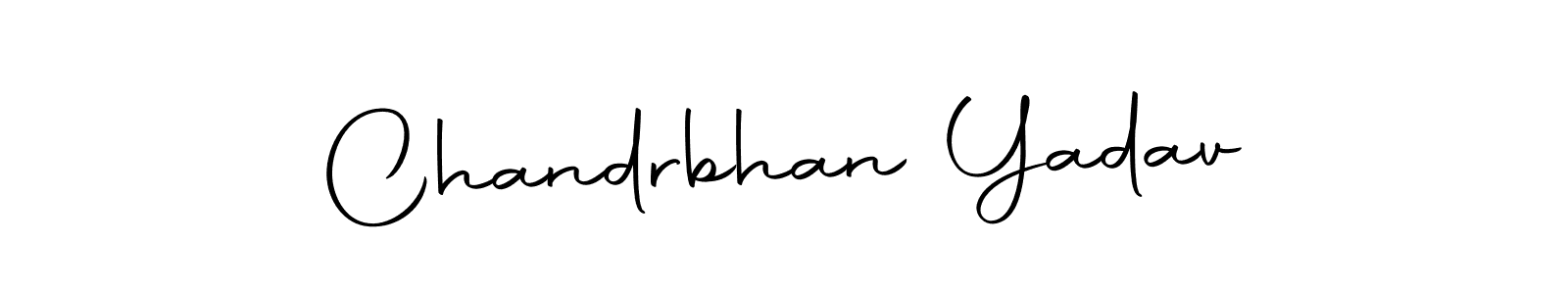 You should practise on your own different ways (Autography-DOLnW) to write your name (Chandrbhan Yadav) in signature. don't let someone else do it for you. Chandrbhan Yadav signature style 10 images and pictures png