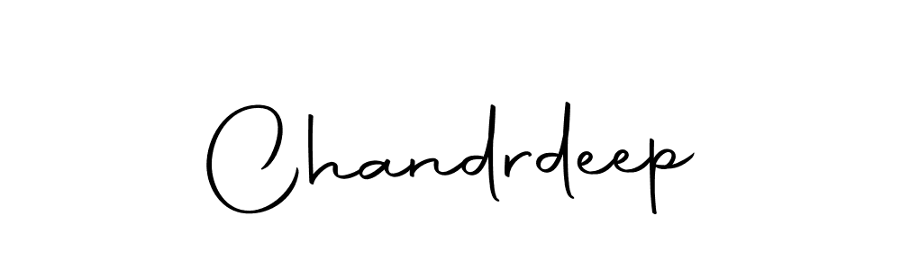 Design your own signature with our free online signature maker. With this signature software, you can create a handwritten (Autography-DOLnW) signature for name Chandrdeep. Chandrdeep signature style 10 images and pictures png