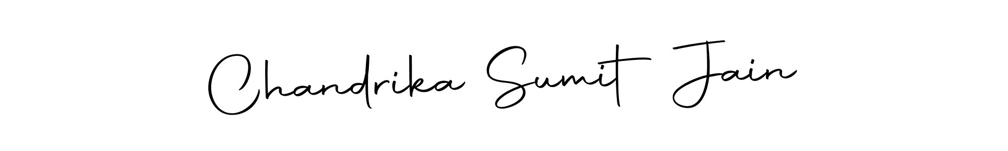 Here are the top 10 professional signature styles for the name Chandrika Sumit Jain. These are the best autograph styles you can use for your name. Chandrika Sumit Jain signature style 10 images and pictures png