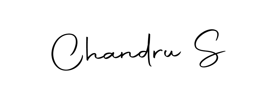 Create a beautiful signature design for name Chandru S. With this signature (Autography-DOLnW) fonts, you can make a handwritten signature for free. Chandru S signature style 10 images and pictures png