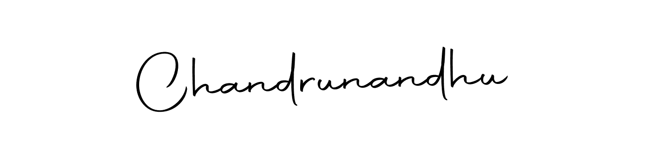 Chandrunandhu stylish signature style. Best Handwritten Sign (Autography-DOLnW) for my name. Handwritten Signature Collection Ideas for my name Chandrunandhu. Chandrunandhu signature style 10 images and pictures png