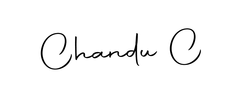 Make a beautiful signature design for name Chandu C. With this signature (Autography-DOLnW) style, you can create a handwritten signature for free. Chandu C signature style 10 images and pictures png