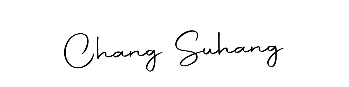 Use a signature maker to create a handwritten signature online. With this signature software, you can design (Autography-DOLnW) your own signature for name Chang Suhang. Chang Suhang signature style 10 images and pictures png