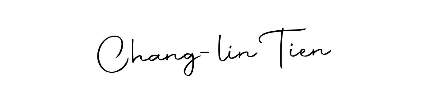 Make a beautiful signature design for name Chang-lin Tien. With this signature (Autography-DOLnW) style, you can create a handwritten signature for free. Chang-lin Tien signature style 10 images and pictures png