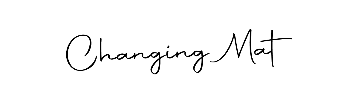 Use a signature maker to create a handwritten signature online. With this signature software, you can design (Autography-DOLnW) your own signature for name Changing Mat. Changing Mat signature style 10 images and pictures png