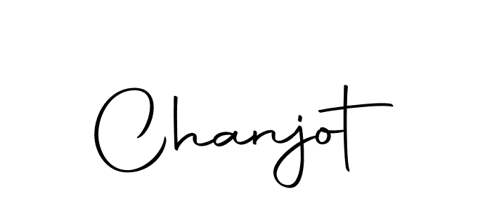 Make a beautiful signature design for name Chanjot. With this signature (Autography-DOLnW) style, you can create a handwritten signature for free. Chanjot signature style 10 images and pictures png