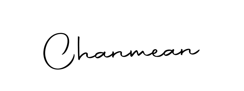 Here are the top 10 professional signature styles for the name Chanmean. These are the best autograph styles you can use for your name. Chanmean signature style 10 images and pictures png