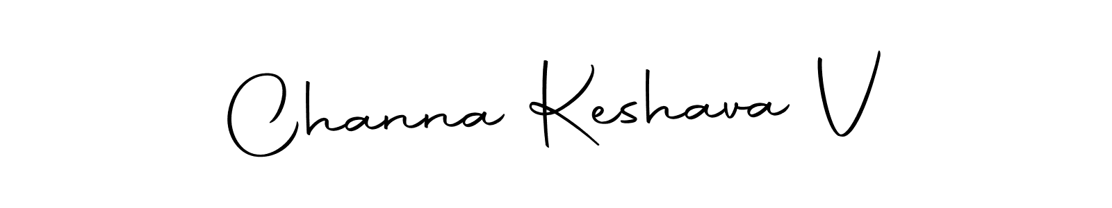 The best way (Autography-DOLnW) to make a short signature is to pick only two or three words in your name. The name Channa Keshava V include a total of six letters. For converting this name. Channa Keshava V signature style 10 images and pictures png
