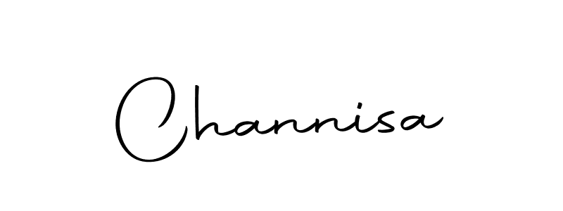 You should practise on your own different ways (Autography-DOLnW) to write your name (Channisa) in signature. don't let someone else do it for you. Channisa signature style 10 images and pictures png