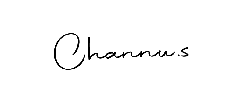 Make a beautiful signature design for name Channu.s. Use this online signature maker to create a handwritten signature for free. Channu.s signature style 10 images and pictures png