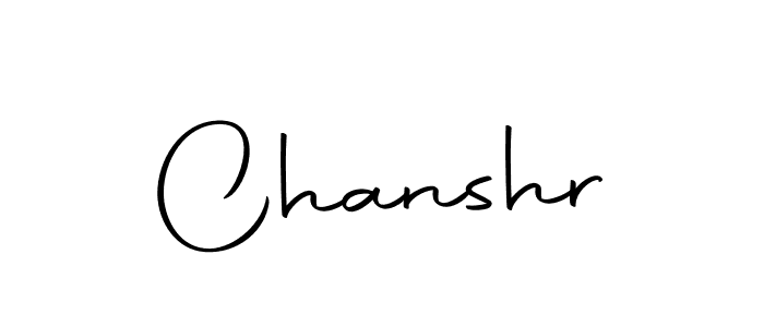 Chanshr stylish signature style. Best Handwritten Sign (Autography-DOLnW) for my name. Handwritten Signature Collection Ideas for my name Chanshr. Chanshr signature style 10 images and pictures png