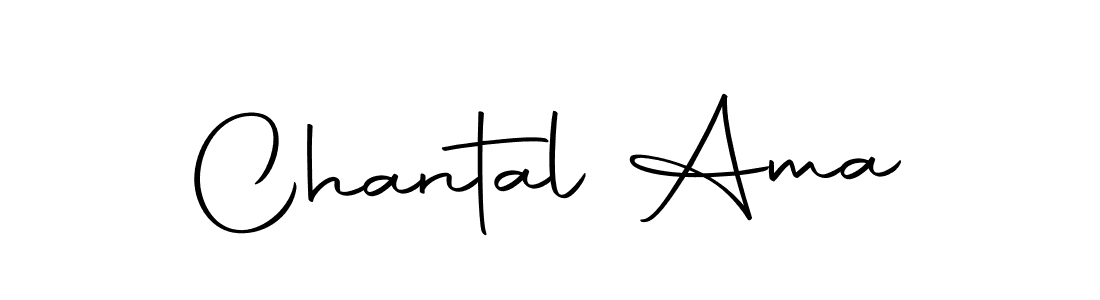 Create a beautiful signature design for name Chantal Ama. With this signature (Autography-DOLnW) fonts, you can make a handwritten signature for free. Chantal Ama signature style 10 images and pictures png