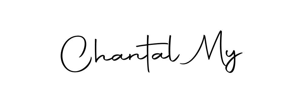 Create a beautiful signature design for name Chantal My. With this signature (Autography-DOLnW) fonts, you can make a handwritten signature for free. Chantal My signature style 10 images and pictures png