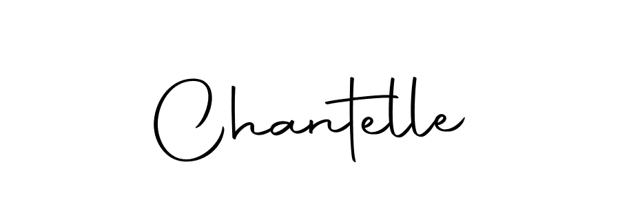 Make a beautiful signature design for name Chantelle. With this signature (Autography-DOLnW) style, you can create a handwritten signature for free. Chantelle signature style 10 images and pictures png