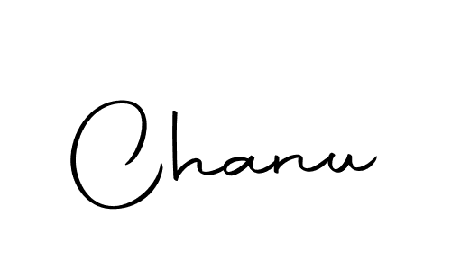 Use a signature maker to create a handwritten signature online. With this signature software, you can design (Autography-DOLnW) your own signature for name Chanu. Chanu signature style 10 images and pictures png