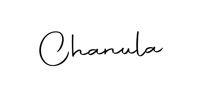 Use a signature maker to create a handwritten signature online. With this signature software, you can design (Autography-DOLnW) your own signature for name Chanula. Chanula signature style 10 images and pictures png