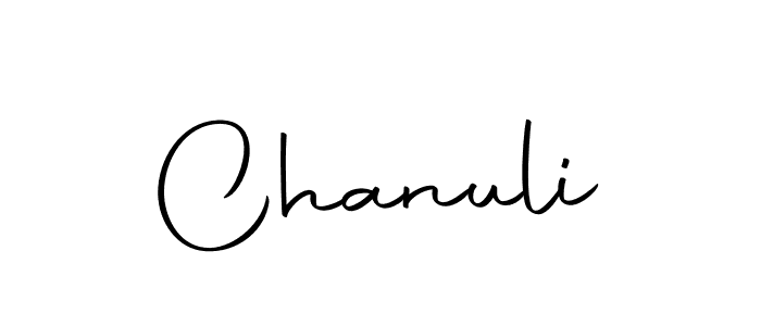 Create a beautiful signature design for name Chanuli. With this signature (Autography-DOLnW) fonts, you can make a handwritten signature for free. Chanuli signature style 10 images and pictures png