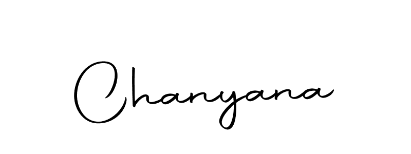 You should practise on your own different ways (Autography-DOLnW) to write your name (Chanyana) in signature. don't let someone else do it for you. Chanyana signature style 10 images and pictures png