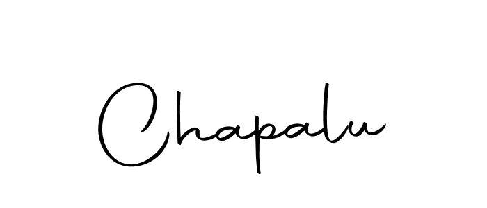 You should practise on your own different ways (Autography-DOLnW) to write your name (Chapalu) in signature. don't let someone else do it for you. Chapalu signature style 10 images and pictures png