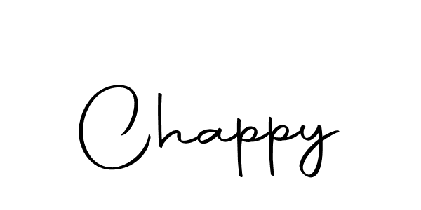 Create a beautiful signature design for name Chappy. With this signature (Autography-DOLnW) fonts, you can make a handwritten signature for free. Chappy signature style 10 images and pictures png