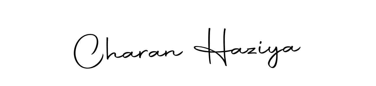 You should practise on your own different ways (Autography-DOLnW) to write your name (Charan Haziya) in signature. don't let someone else do it for you. Charan Haziya signature style 10 images and pictures png