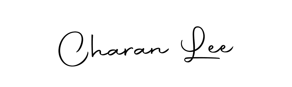 Use a signature maker to create a handwritten signature online. With this signature software, you can design (Autography-DOLnW) your own signature for name Charan Lee. Charan Lee signature style 10 images and pictures png