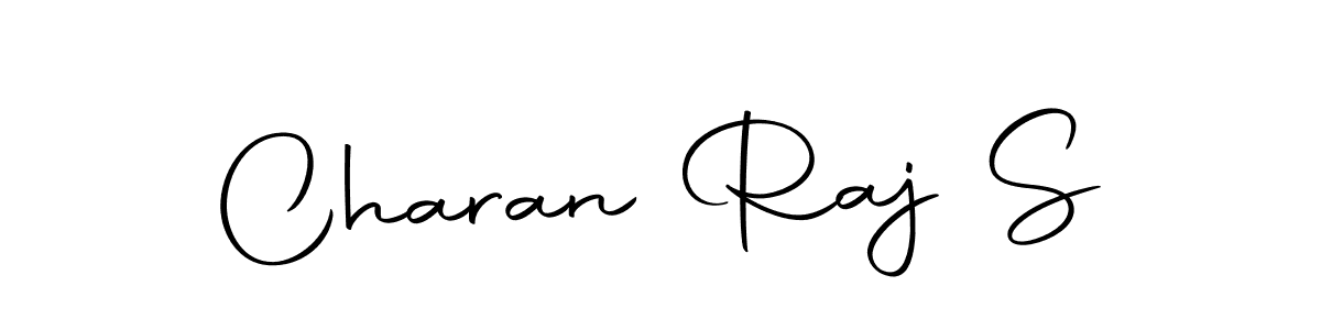 You can use this online signature creator to create a handwritten signature for the name Charan Raj S. This is the best online autograph maker. Charan Raj S signature style 10 images and pictures png