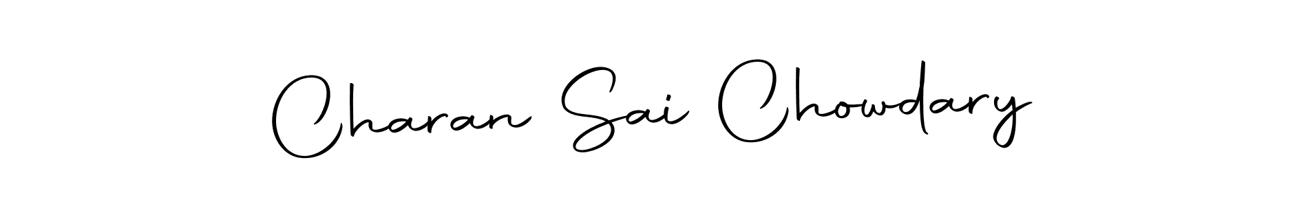 if you are searching for the best signature style for your name Charan Sai Chowdary. so please give up your signature search. here we have designed multiple signature styles  using Autography-DOLnW. Charan Sai Chowdary signature style 10 images and pictures png