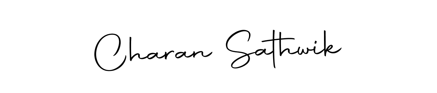 Similarly Autography-DOLnW is the best handwritten signature design. Signature creator online .You can use it as an online autograph creator for name Charan Sathwik. Charan Sathwik signature style 10 images and pictures png