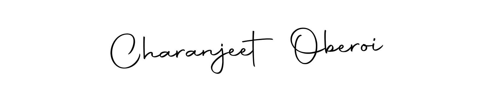 Design your own signature with our free online signature maker. With this signature software, you can create a handwritten (Autography-DOLnW) signature for name Charanjeet Oberoi. Charanjeet Oberoi signature style 10 images and pictures png