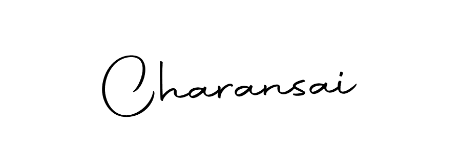 Make a beautiful signature design for name Charansai. Use this online signature maker to create a handwritten signature for free. Charansai signature style 10 images and pictures png