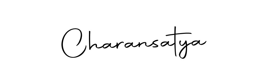 How to make Charansatya name signature. Use Autography-DOLnW style for creating short signs online. This is the latest handwritten sign. Charansatya signature style 10 images and pictures png