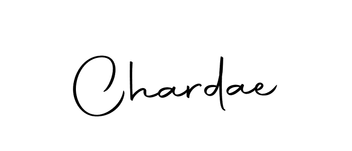 Design your own signature with our free online signature maker. With this signature software, you can create a handwritten (Autography-DOLnW) signature for name Chardae. Chardae signature style 10 images and pictures png