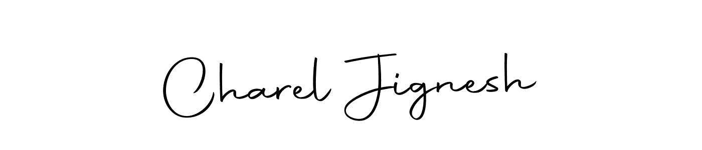 Make a beautiful signature design for name Charel Jignesh. Use this online signature maker to create a handwritten signature for free. Charel Jignesh signature style 10 images and pictures png