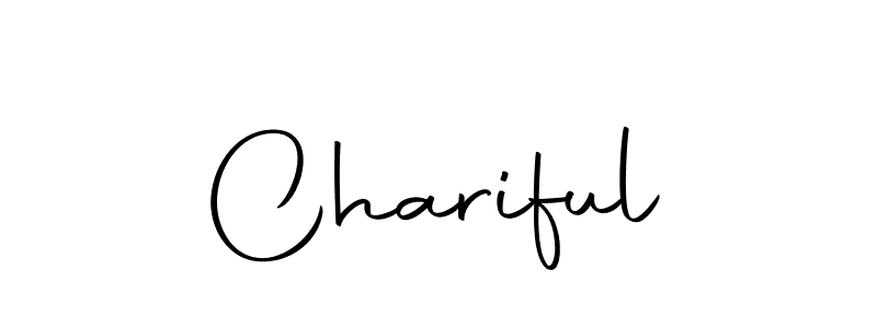 How to make Chariful signature? Autography-DOLnW is a professional autograph style. Create handwritten signature for Chariful name. Chariful signature style 10 images and pictures png