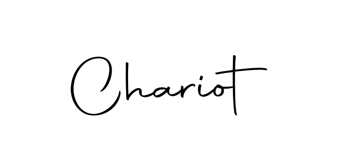 Design your own signature with our free online signature maker. With this signature software, you can create a handwritten (Autography-DOLnW) signature for name Chariot. Chariot signature style 10 images and pictures png