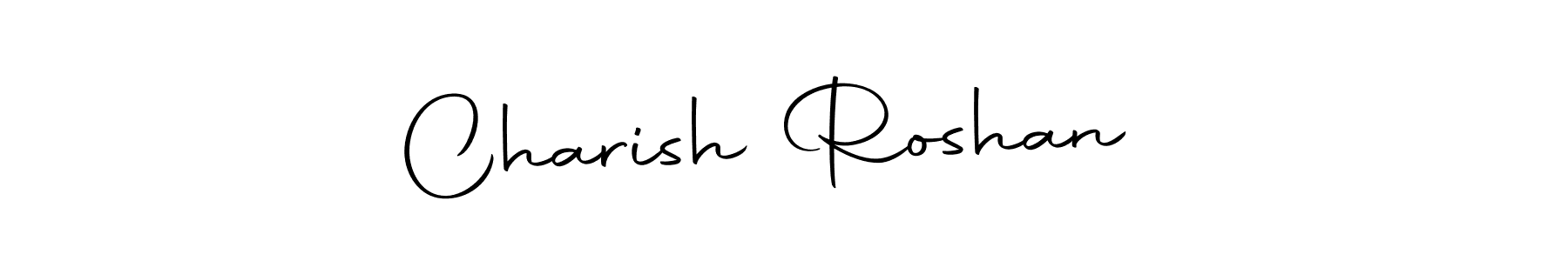 You should practise on your own different ways (Autography-DOLnW) to write your name (Charish Roshan ❤) in signature. don't let someone else do it for you. Charish Roshan ❤ signature style 10 images and pictures png