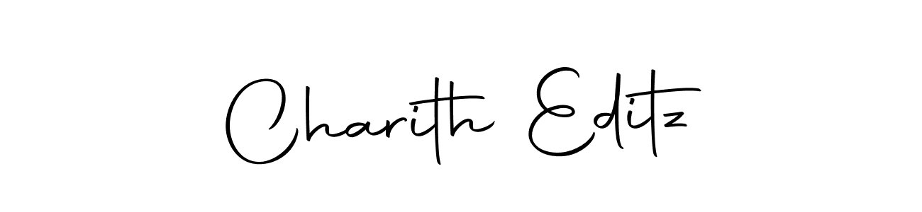 Create a beautiful signature design for name Charith Editz. With this signature (Autography-DOLnW) fonts, you can make a handwritten signature for free. Charith Editz signature style 10 images and pictures png