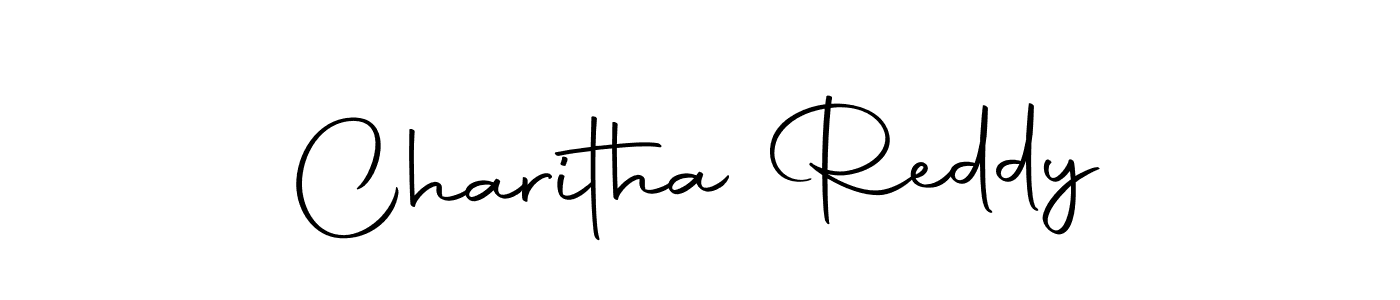 Charitha Reddy stylish signature style. Best Handwritten Sign (Autography-DOLnW) for my name. Handwritten Signature Collection Ideas for my name Charitha Reddy. Charitha Reddy signature style 10 images and pictures png