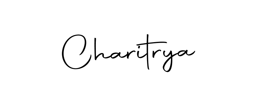 Make a beautiful signature design for name Charitrya. With this signature (Autography-DOLnW) style, you can create a handwritten signature for free. Charitrya signature style 10 images and pictures png