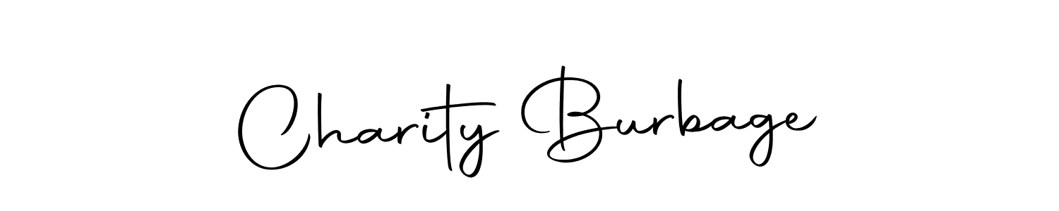 Use a signature maker to create a handwritten signature online. With this signature software, you can design (Autography-DOLnW) your own signature for name Charity Burbage. Charity Burbage signature style 10 images and pictures png